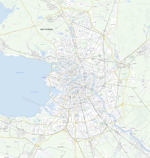 Геоцентр-Консалтинг карта Санкт-Петербурга