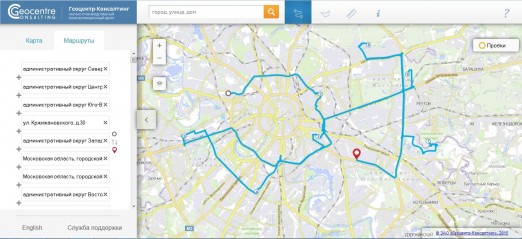 Запущен в работу новый картографический портал ЗАО «Геоцентр-Консалтинг»