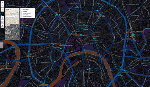 Геопортал «RuMap» 2.11: больше возможностей для геомаркетинга