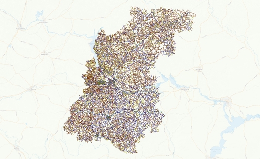 Данные по Нижегородской области в новой версии RuMap-Март 2023.