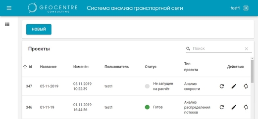 Система анализа транспортной сети от ЗАО «Геоцентр-Консалтинг» позволяет получить ретроспективные данные о скорости и транспортных потоках города