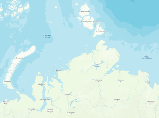 Населенные пункты Арктики